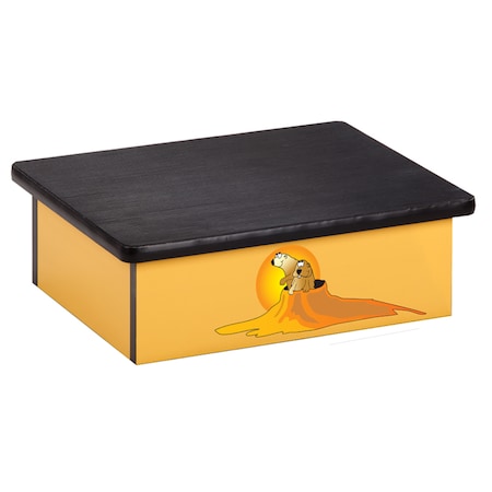 Southwestfest Prairie Dog, Yellow, Laminate Step Stool